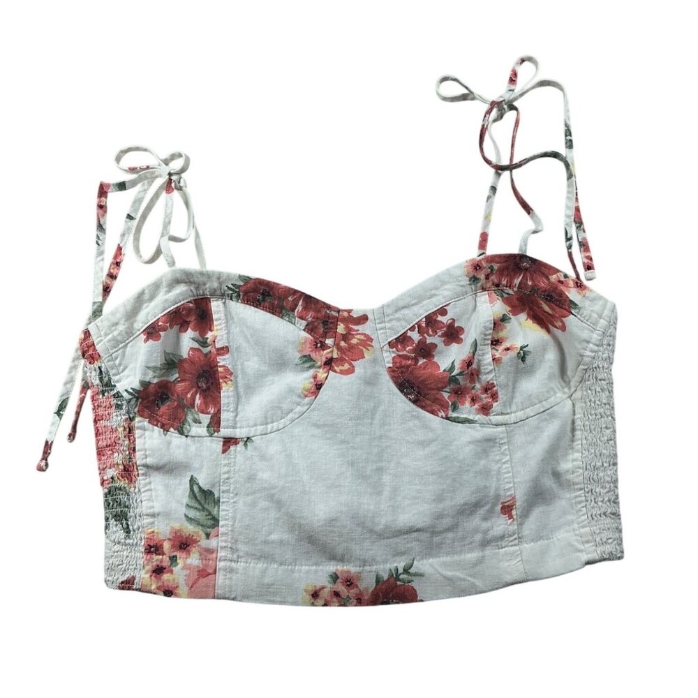 Forever 21 | Woman Floral Bustier Top – Size Medium
